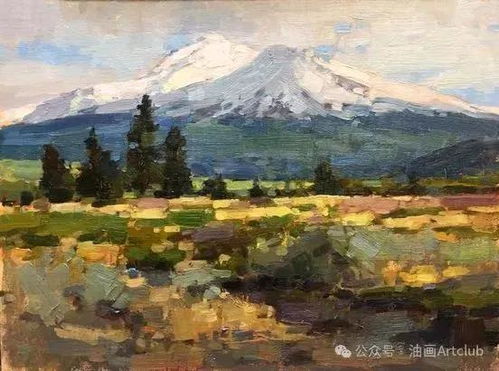 油画 层次 笔触 冷暖 色彩