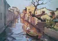 风景油画以自然景物为描绘对象[供应]_世界工厂网中国产品信息库