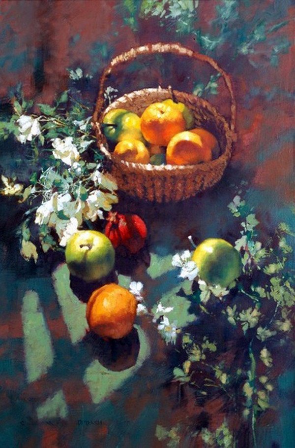 美国画家迈克尔·杜人物和静物油画作品欣赏