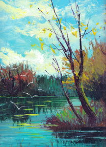 风景油画图片高清图片免费下载 jpg格式 719像素 编号26029453 千图网