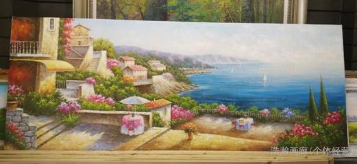 烟台开发区质量超赞的手绘油画图片_高清图_细节图-浩瀚画廊(个体经营) -