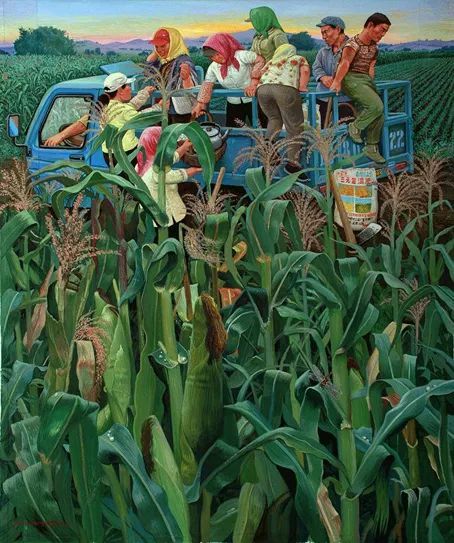 漫味油画,置身于巨大瓜果之中,体验视觉盛宴营造的亦幻亦真