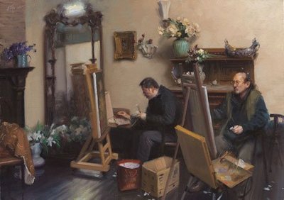 限制·自由——冷军油画作品展的艺术思辨