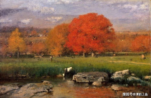 美国画家乔治 英尼斯油画风景作品欣赏