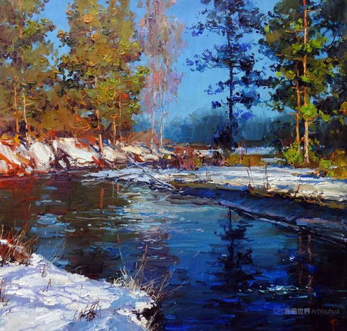 美丽的克里米亚风景油画