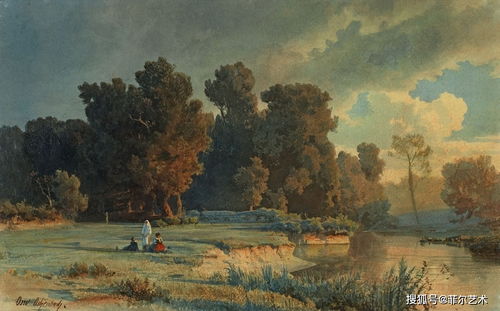 光影诗人 奥斯瓦尔德·阿亨巴赫风景油画作品合辑（五）赏析