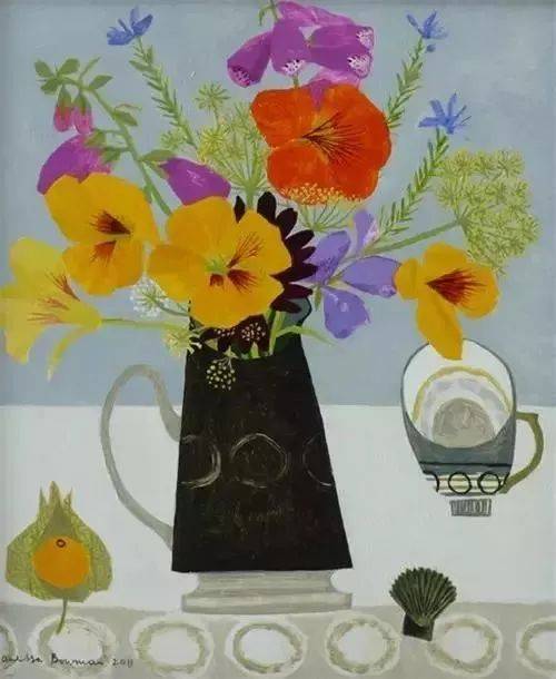 凡妮莎·鲍曼 日常用品的简洁美与静物油画的诗意重构